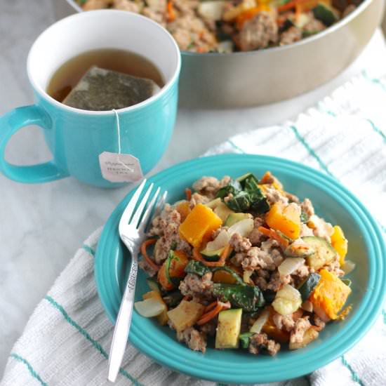 Turkey Apple Breakfast Hash