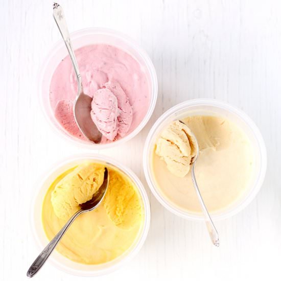 Easy Fruit Ice Cream