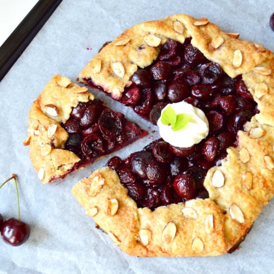 Rustic Cherry Galette