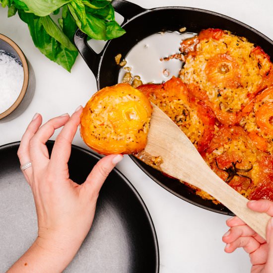 Tomato Confit Risotto