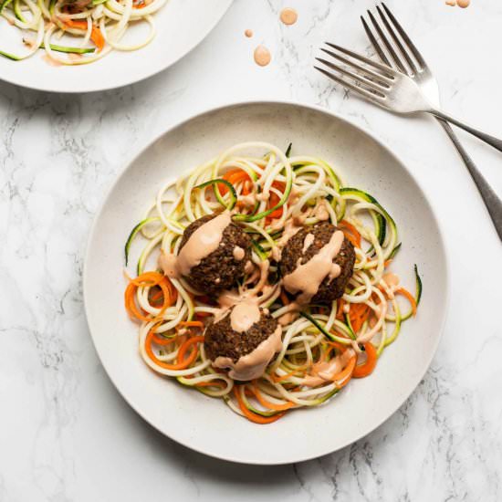 Nutty Vegan Meatballs