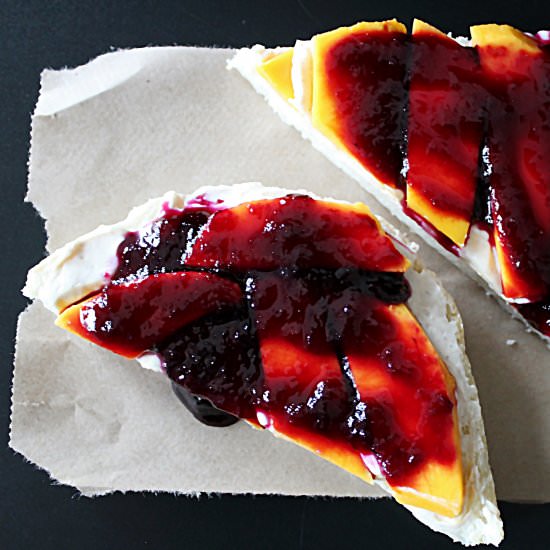 mango cream cheese sandwich