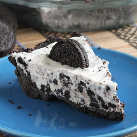 No-Bake Oreo Ice Cream Pie