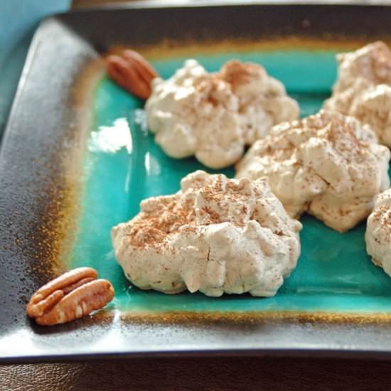 Chocolate-Pecan Meringue Cookies