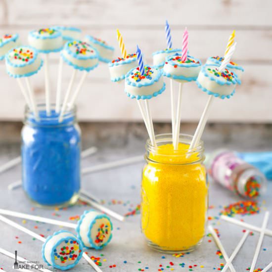 Birthday Cake – Cake Pops