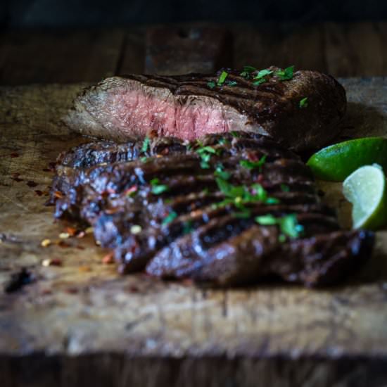 Grilled Flat Iron Steak