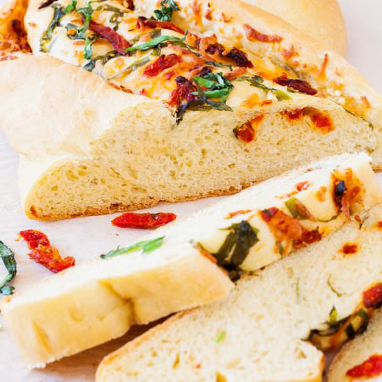 Pane Bianco with Sun-dried Tomatoes