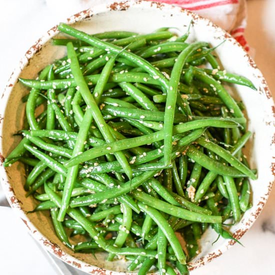 Sesame Green Beans