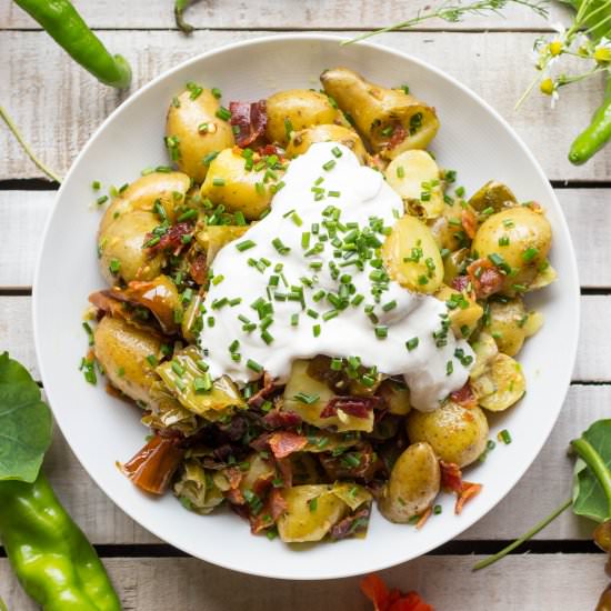 Warm Potato Salad