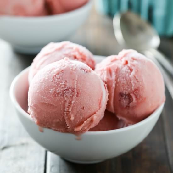 strawberry pineapple ice cream