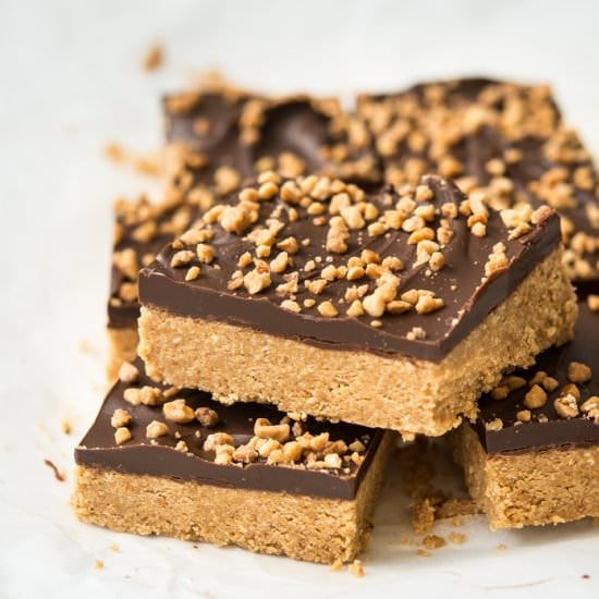 Chocolate peanut butter bars