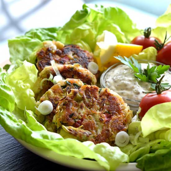 Vegan Artichoke Cakes