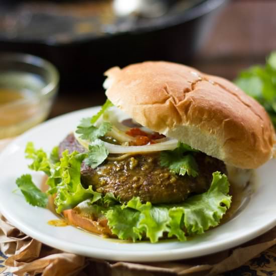 Masala Portobello Mushrooms