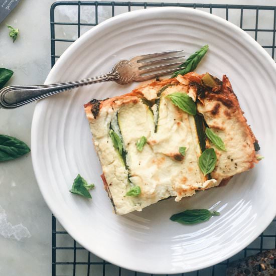 Eggplant Ragu Lasagne