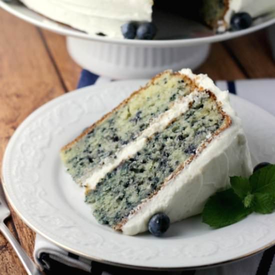 Fresh Blueberry Cake