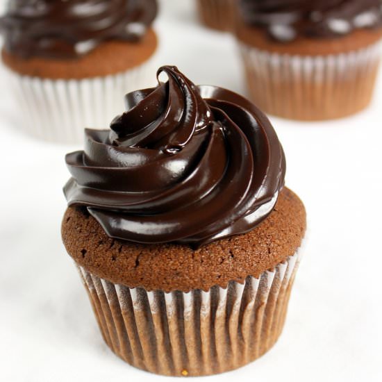 Double Chocolate Cupcakes