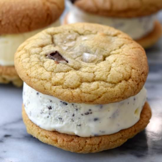 Easy Ice Cream Sandwiches