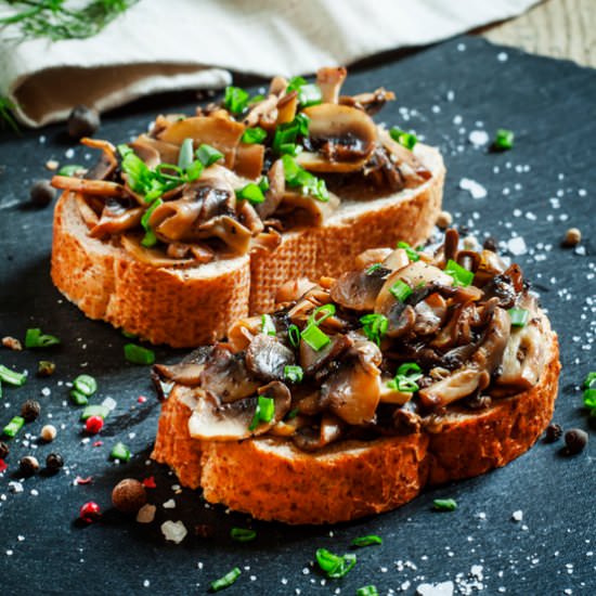 Wild Mushroom Bruschetta