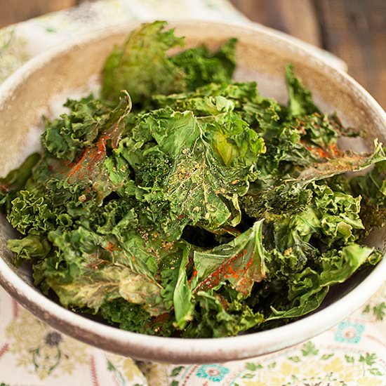 Spiced Kale Chips