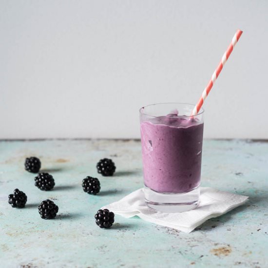 Blackberry Milkshakes