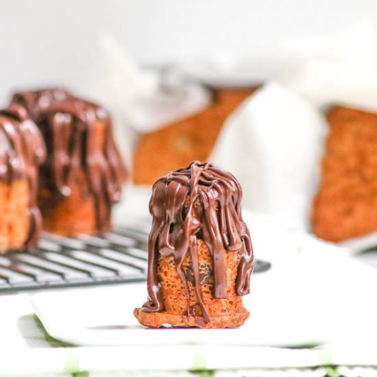 Mini Chocolate Chip Cakes