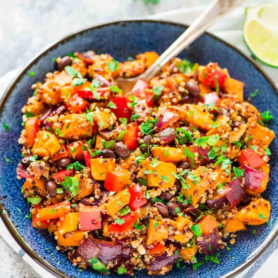 Roasted Sweet Potato Salad