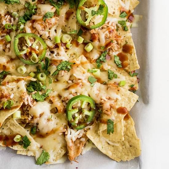 BBQ Chicken Nachos