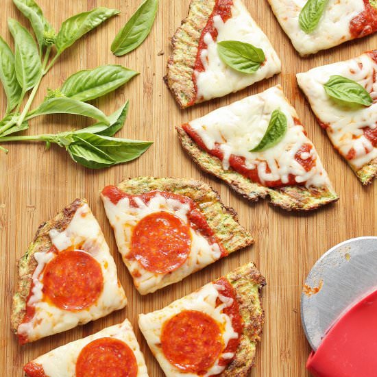 Zucchini Crust Pizza