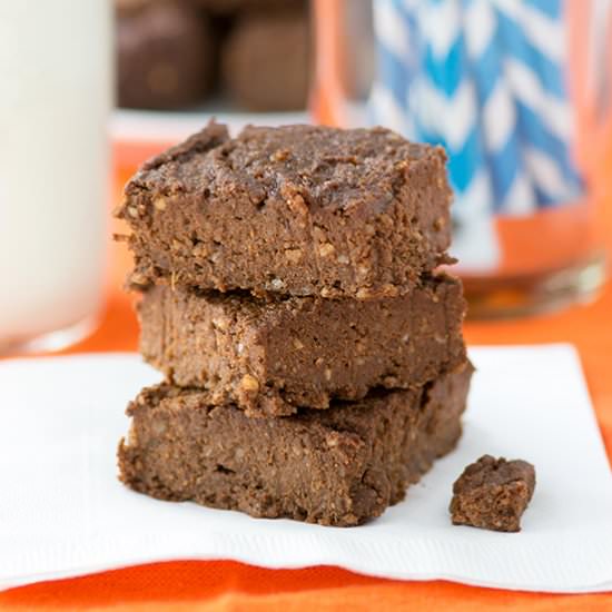 Spicy Cinnamon Sweet Potato Brownie