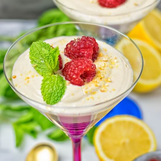 Lemon Cheesecake Mousse