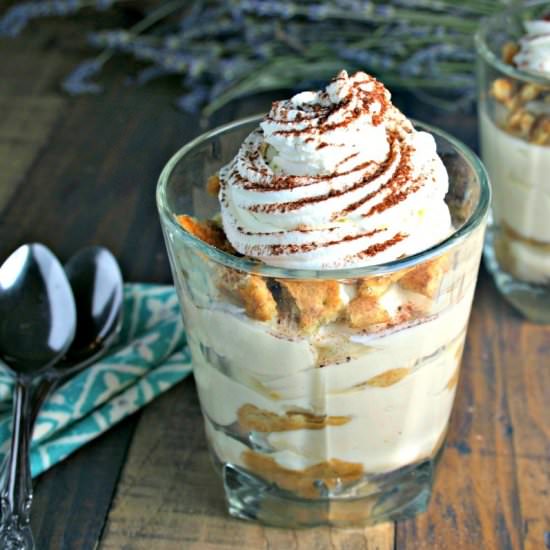 Tiramisu Cheesecake Parfaits