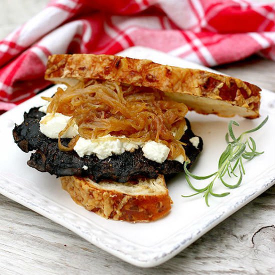Grilled Portabella Sandwiches