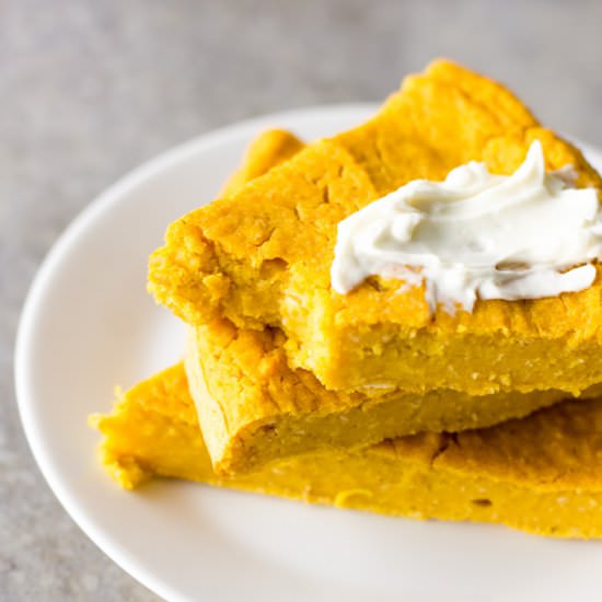 High Protein Pumpkin Flatbread