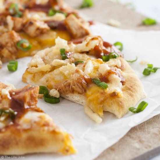 BBQ Chicken Flatbread Pizza