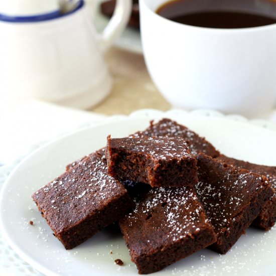 Healthy Espresso Brownies