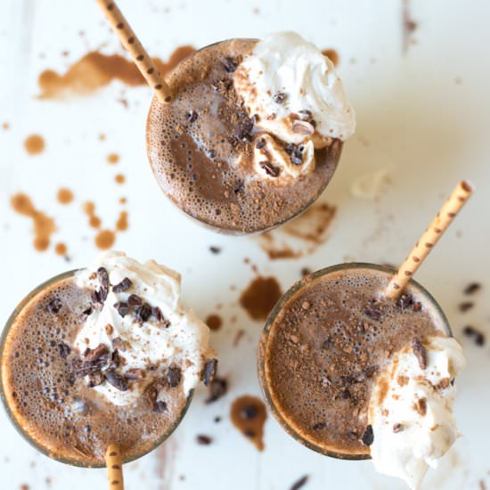 Chocolate Date Shakes