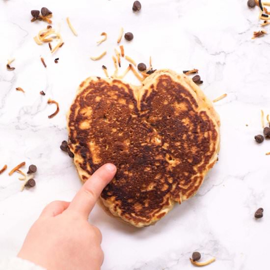 Chocolate & Toasted Coconut Pancake