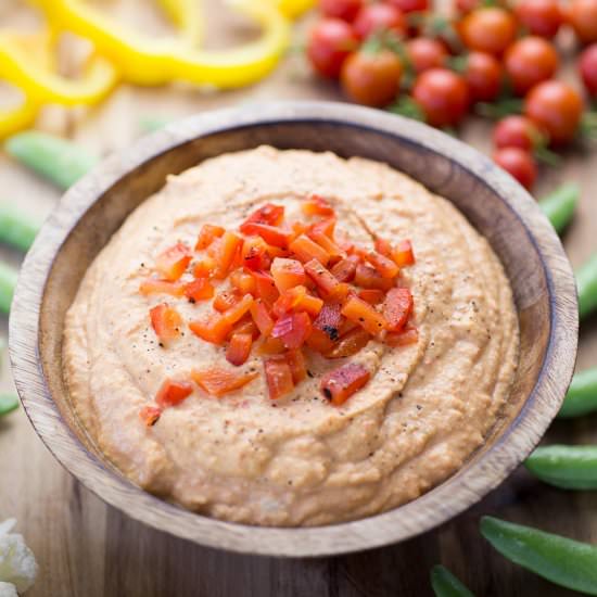 Roasted Red Pepper Hummus