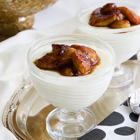 Rice Pudding with Caramelized Banana