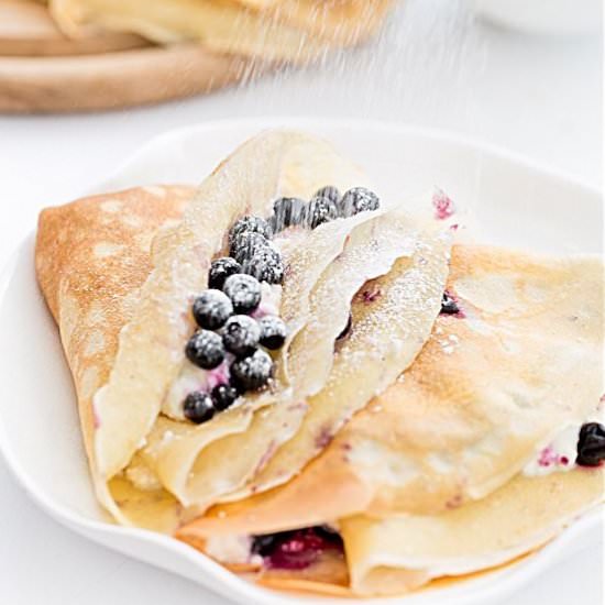 Millet Oat Crepes