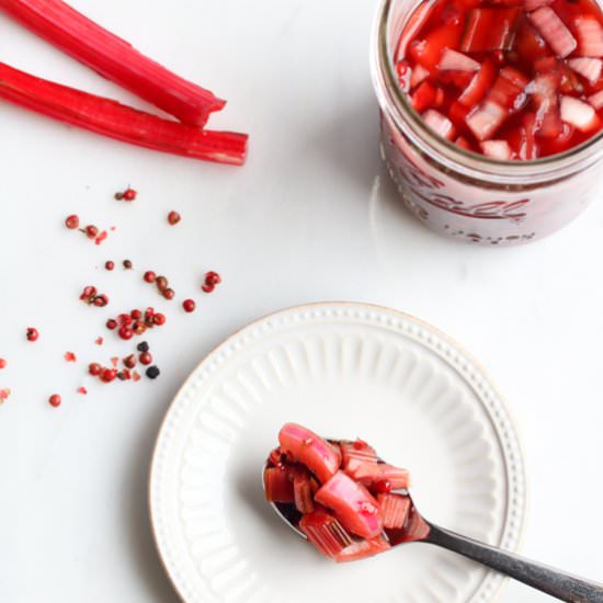 Pickled Swiss Chard Stems