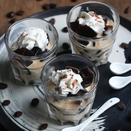 Coffee Jelly Dessert