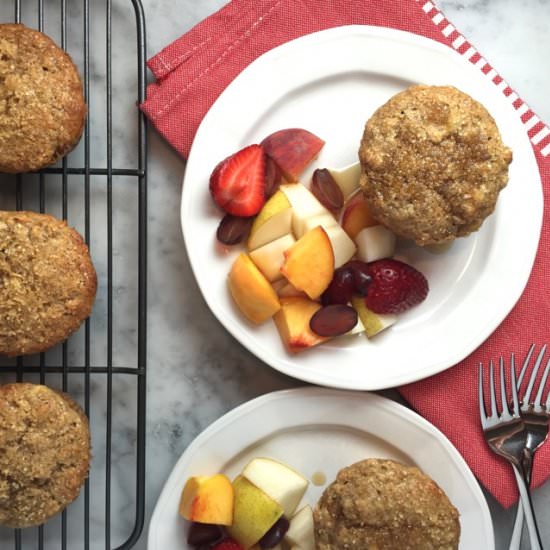 Banana Oat Muffins