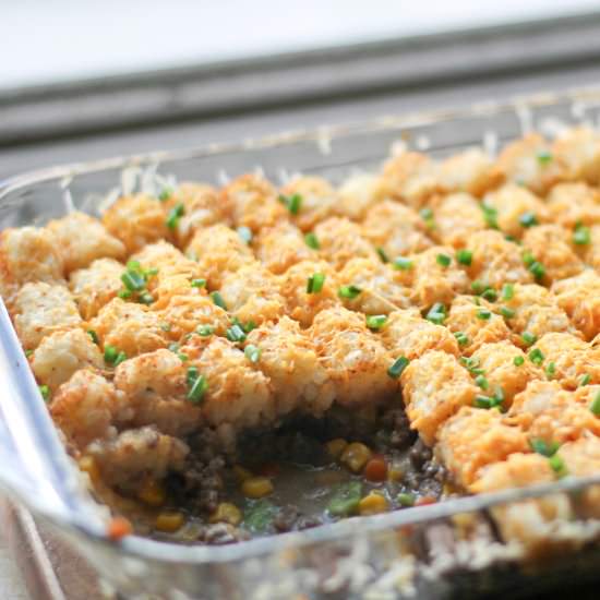 Tater Tot Hotdish