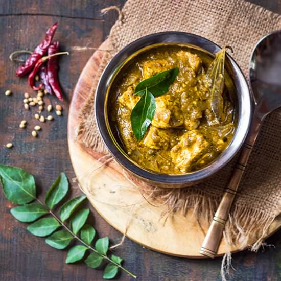 Chettinad Paneer Curry