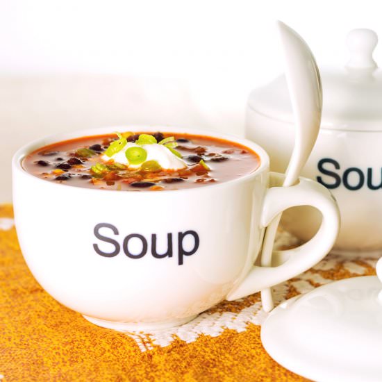 Mexican Black Bean Soup