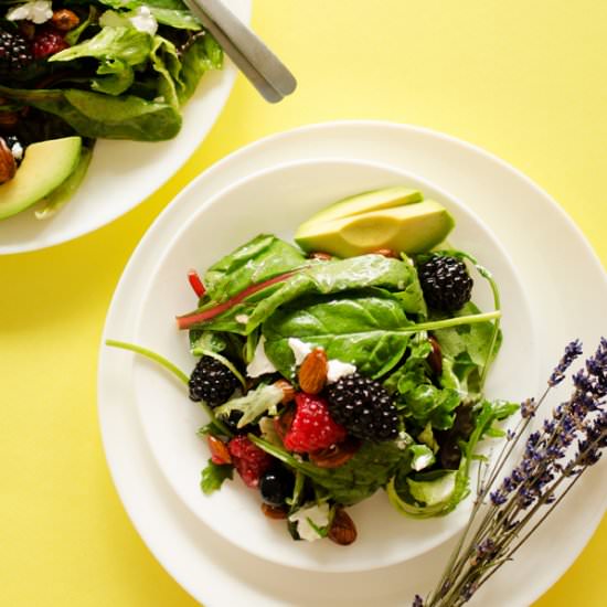 Berry Salad w/ Lavender Vinaigrette