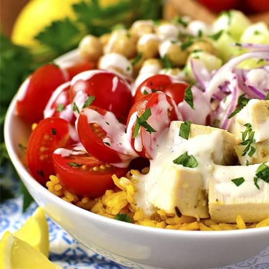 Mediterranean Chicken and Chickpea