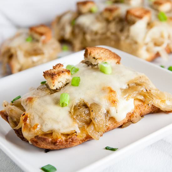 French Onion Pizza