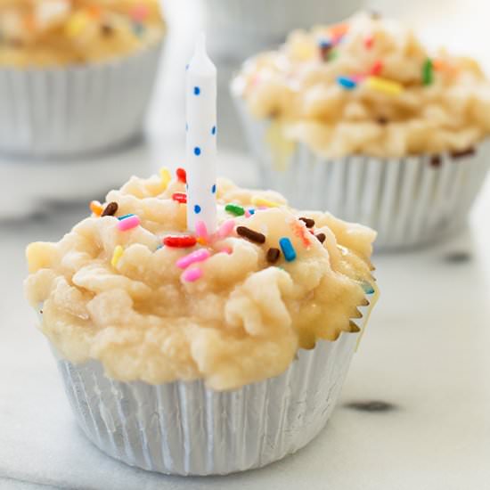Birthday Cupcake Dog Popsicles